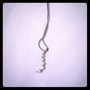 14KT Leo Diamond Pendant & Chain